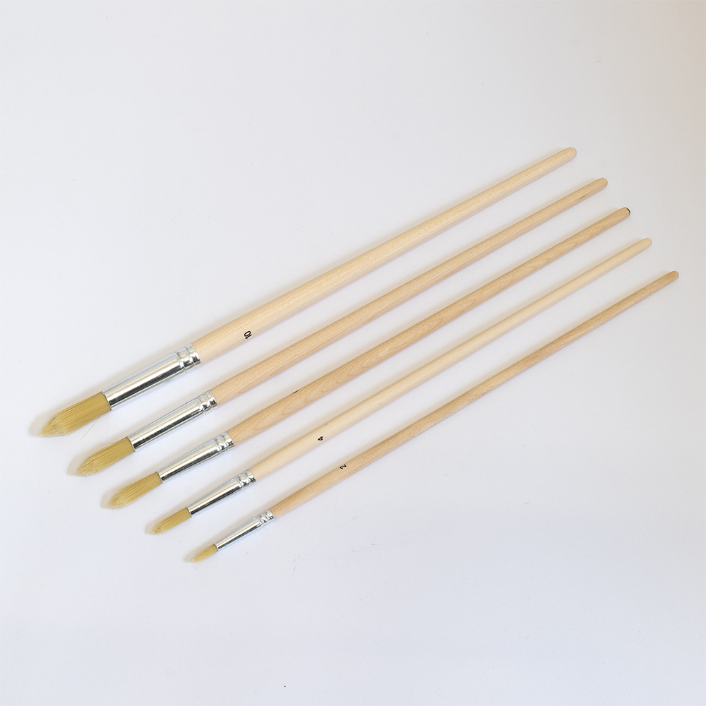 Hamilton Prestige Fitch Brushes - Round - 5 Pack